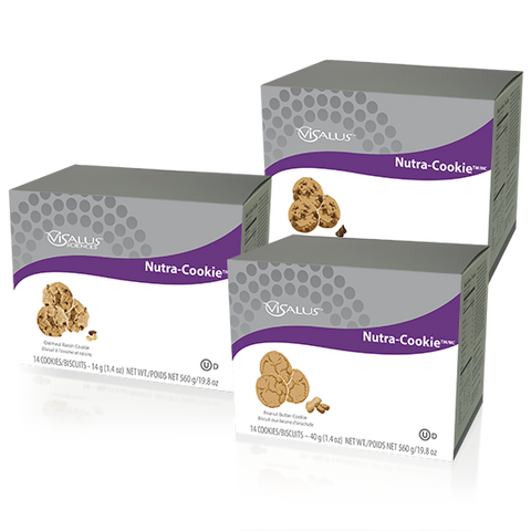 Nutra-Cookie (three flavors) (14 Individually Wrapped Cookies)
